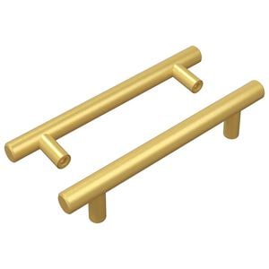 vidaXL Kasthandgreep 2 pcs Goud 150 mm Roestvrij staal