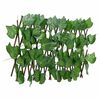 vidaXL Kunstplant druivenblad op latwerk uittrek baar 180x30 cm groen