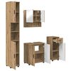 vidaXL Badkamermeubelset 4 st Artisan Eiken 61 x 35 x 64 cm
