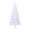 vidaXL Kunstkerstboom met 300 LED Wit 180 cm PVC en staal