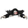 vidaXL Halloween Kruipende Zombie SPOOKA Zwart 41 x 130 x 24 cm