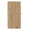 vidaXL Dressoir artisanaal eikenkleurig 35 x 37 x 76 cm Bewerkt hout