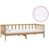 vidaXL Slaapbank met matras massief grenenhout honingbruin 90x200 cm