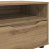 vidaXL TV-kast met lade Artisan Eiken 100 x 48 x 43 cm Bewerkt hout