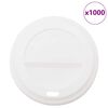 vidaXL Papieren koffiebekerdeksels &Oslash;90mm 12oz en 16oz 1000st kunststof