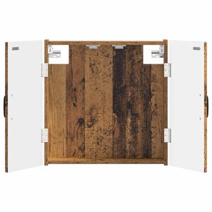 vidaXL Dartbord Kabinet UTRECHT Oud hout 52,5 x 10,5 x 53,5 cm