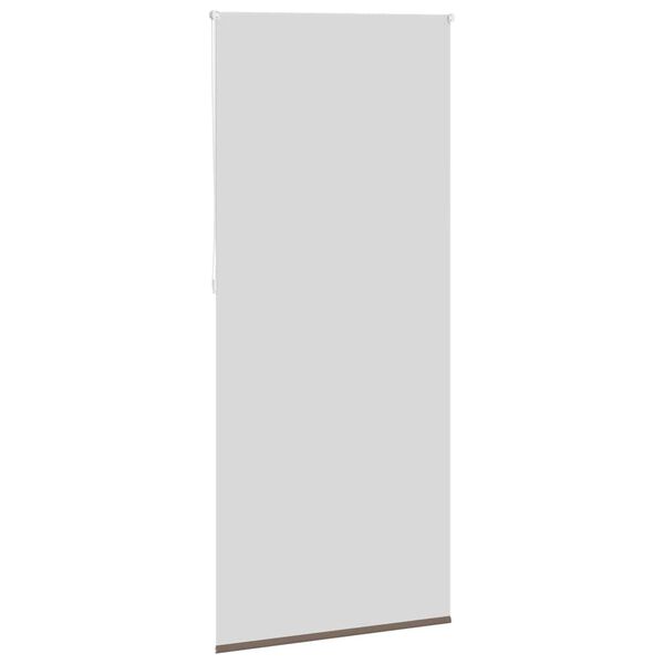 vidaXL Rolgordijn verduisterend 124,4 x 230 cm stofbreedte 120 cm koffiebruin