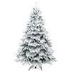 vidaXL Kunstkerstboom met 300 LED met standaard Groen 240 cm PE en PVC