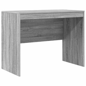 vidaXL Bureau Grijs Sonoma 100 x 50 x 76 cm