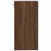 vidaXL Hangkast Riga 30x29,5x60 cm bewerkt hout bruin eikenkleur