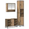 vidaXL Badkamermeubelset 3 st Artisan Eiken 35 x 37,5 x 188,5 cm