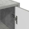 vidaXL Badkamer Kast Wandgemonteerd Beton Grijs 39 x 23,5 x 65 cm