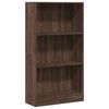 vidaXL Boekenkast 60x24x109 cm bewerkt hout bruin eikenkleurig