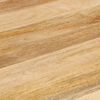 vidaXL Eettafel rond 110x76 cm massief mangohout
