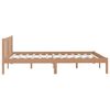 vidaXL Bedframe massief grenenhout honingbruin 140x200 cm