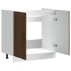 vidaXL Spoelbakonderkast Kalmar 80x46x81,5 cm hout bruin eikenkleurig