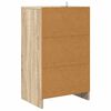 vidaXL Nachtkastjes 2 pcs Sonoma Eiken 40 x 30 x 467 cm Bewerkt hout