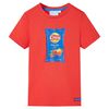 vidaXL Kindershirt met korte mouwen 140 rood