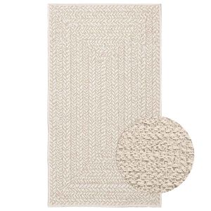 vidaXL Vloerkleed ZIZUR room binnen en buiten 60x110 cm jute look