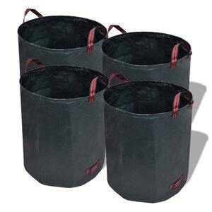 vidaXL Tuinafvalzakken Groen PP stof 45 x 76 cm