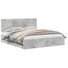 vidaXL Bedframe met lade Beton Grijs 180 x 200 cm Ingenieurshout