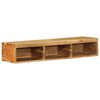 vidaXL Tv-meubel wandmontage 100x30x19 cm massief acaciahout