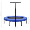 vidaXL Fitnesstrampoline met handgreep en veiligheidsmat 122 cm