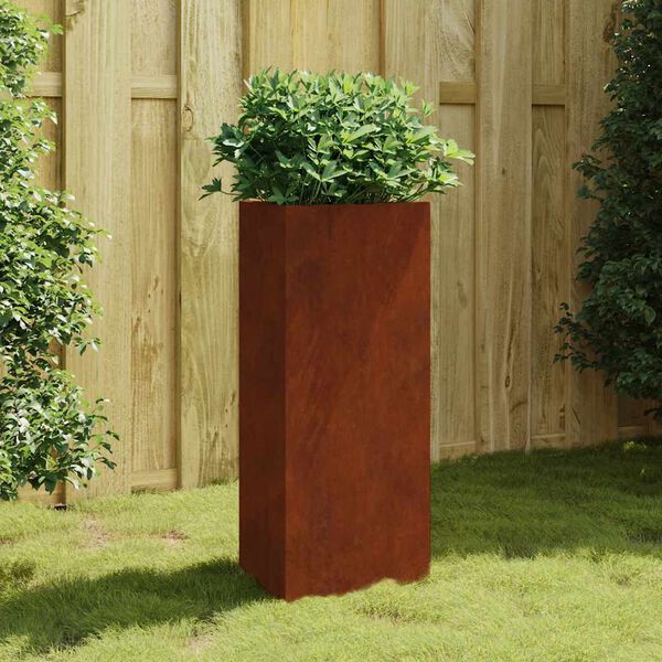 vidaXL Plantenbak 40x34,5x75 cm cortenstaal