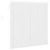 vidaXL Venetiaanse Blind Verstelbaar Wit 150 x 160 cm PVC