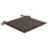 vidaXL Tuinstoelkussens 4 st 40x40x4 cm oxford stof taupe