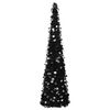 vidaXL Kunstkerstboom pop-up 150 cm PET zwart