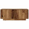 vidaXL Tv-meubel met LED 260x35x40 cm bewerkt hout oud hout