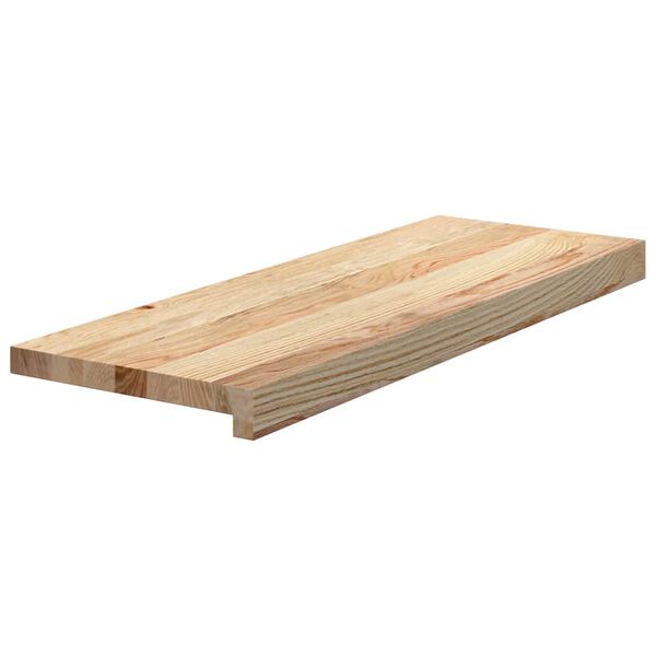 vidaXL Traptreden 16 st 70x30x2 cm onbehandeld massief eikenhout