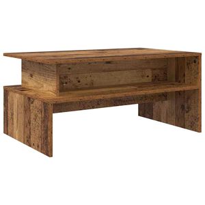 vidaXL Salontafel Oudhout 90 x 55 x 42,5 cm Bewerkt hout