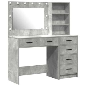 vidaXL Plafondtafel 2 st Grijs 78.5 x 41 x 135 cm Bewerkt hout