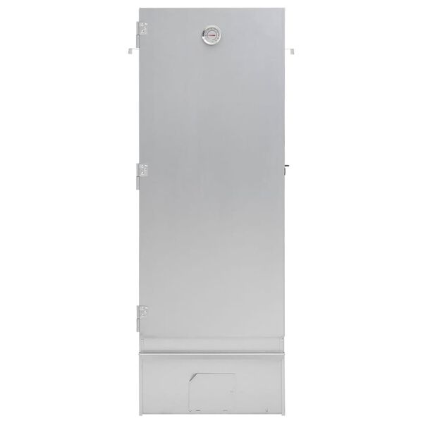 vidaXL BBQ-rookoven met koude rookgenerator gegalvaniseerd staal