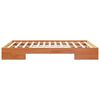 vidaXL Bedframe Bruin 140 x 200 cm