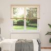 vidaXL Venetiaanse Blind Lichtbruin met Patroon 150 x 140 cm PVC