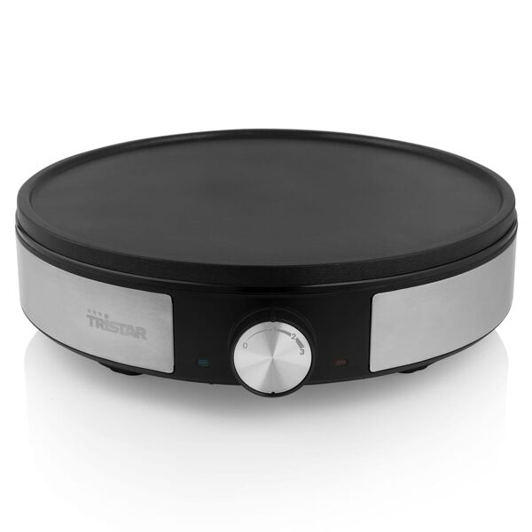 Tristar Cr&ecirc;pemaker BP-2638 1200 W zwart en zilverkleurig