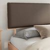 vidaXL Bedframe met Gevoerd Hoofdgedeelte Taupe 200 x 200 cm
