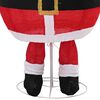 vidaXL Kerstman met 200 LED Warmwit 100 x 180 cm Stof