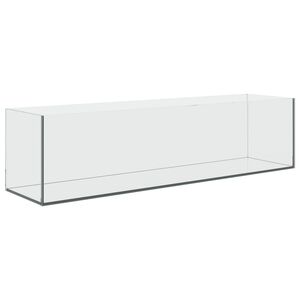 vidaXL Aquarium met opslag Doorzichtig 80 x 20 x 20 cm Glas