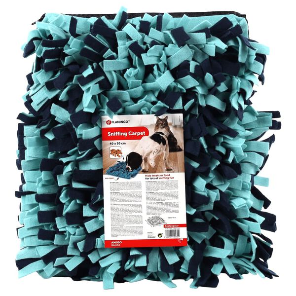 FLAMINGO Hondenspeelgoed snuffelmat met rits Amigo 40x50 cm