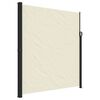 vidaXL Windscherm uittrekbaar 220x500 cm cr&egrave;mekleurig