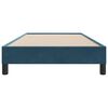 vidaXL Boxspring zonder matras fluweel donkerblauw 80x210 cm