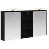 vidaXL Badkamerkastenset 3 st 116 x 16 x 62,5 cm Bewerkt hout