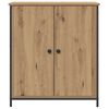 vidaXL Dressoir artisanaal eikenkleurig 70 x 30 x 80 cm Bewerkt hout