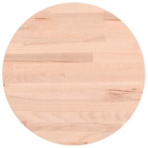 vidaXL Tafelblad rond &Oslash;30x1,5 cm massief beukenhout