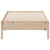 vidaXL Bedframe zonder matras massief grenenhout 90x200 cm