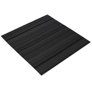 vidaXL Vloertegel Gestreept Lichtgrijs 50 x 50 cm 20 st PP en Bitumen